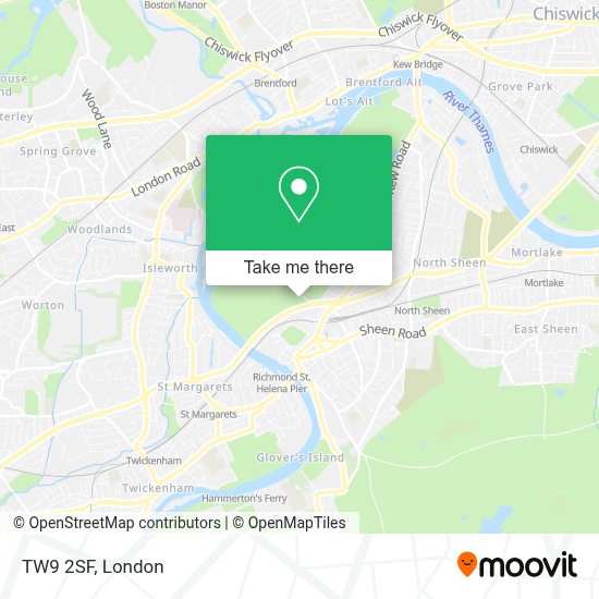 2Sf Ca Method Florida Map How to get to TW9 2SF in Richmond by Bus, Train or Tube?