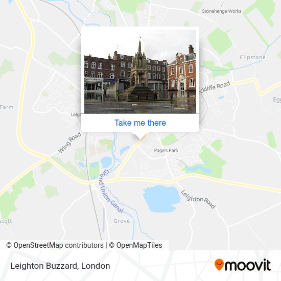 How to get to Leighton Buzzard by bus or train?