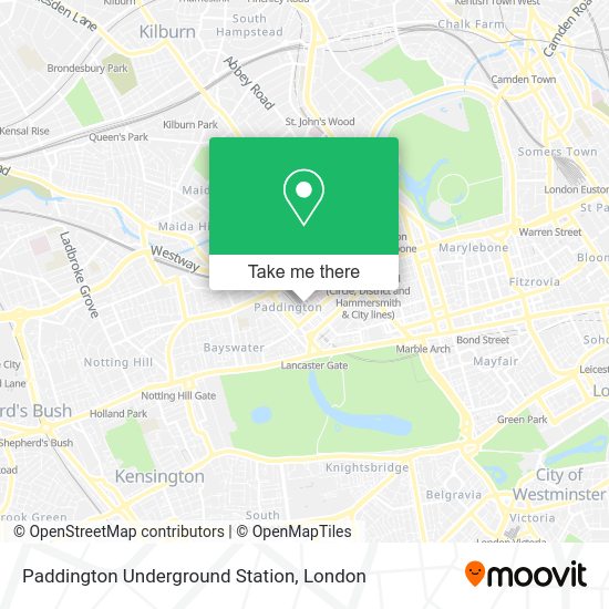 How to get to Paddington Underground Station by Tube, bus or train?