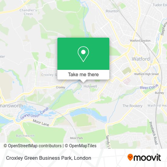How to get to Croxley Green Business Park in Watford by Bus, Tube or Train?