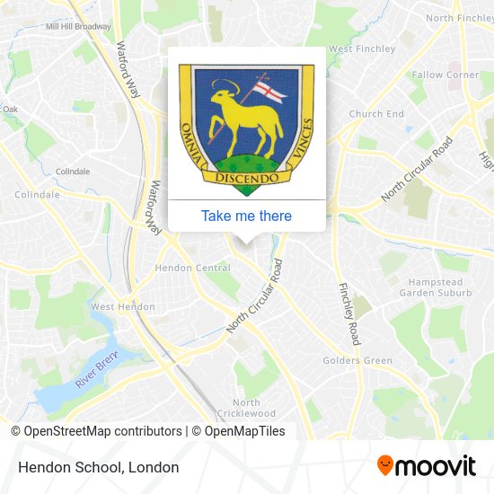 How to get to Hendon School by Bus, Tube or Train?