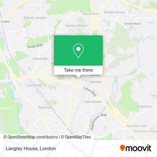 How to get to Langley House in Watford by bus, Tube or train?