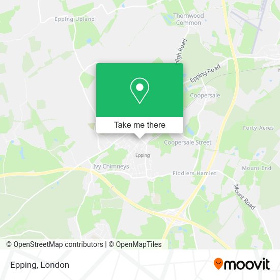 How to get to Epping by bus or Tube?