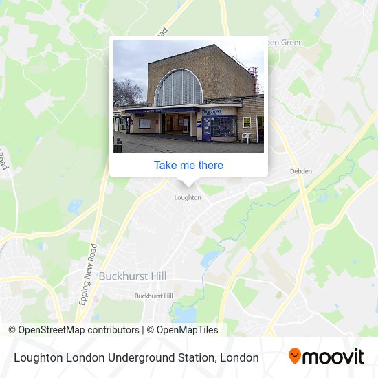 How to get to Loughton London Underground Station in Loughton (Essex