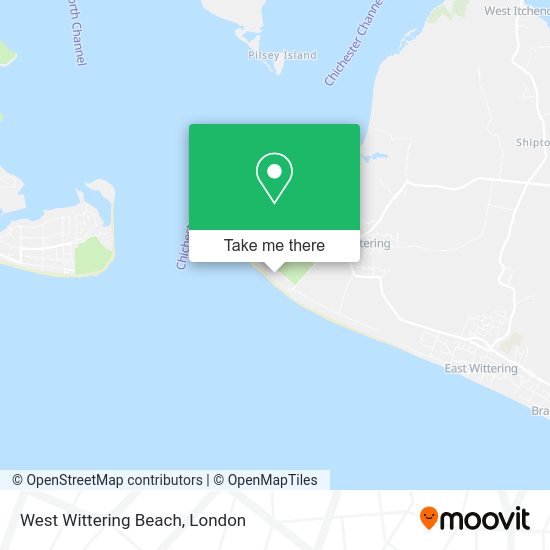 How to get to West Wittering Beach in Chichester by bus or train?