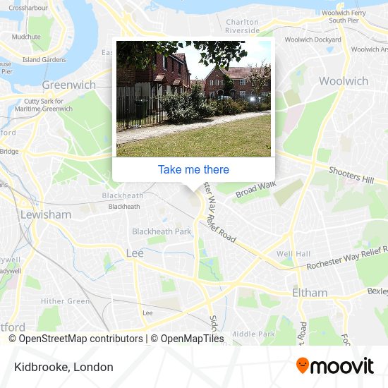 How to get to Kidbrooke by bus, train, Tube or DLR?