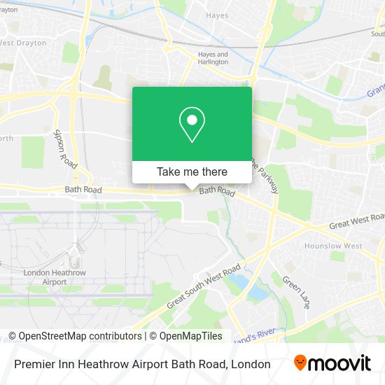 How to get to Premier Inn Heathrow Airport Bath Road by bus, train or Tube?