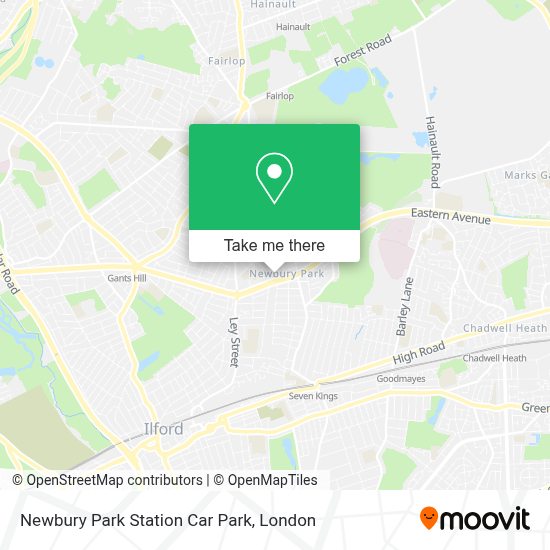 How to get to Newbury Park Station Car Park by bus, Tube or train?