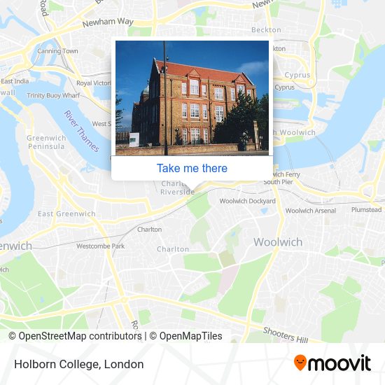 How to get to Holborn College in Charlton by bus, Tube or train?