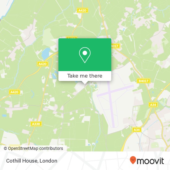 How to get to Cothill House, Cothill Road Cothill Abingdon OX13 6 in