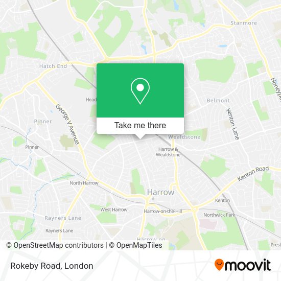 How to get to Rokeby Road in Harrow by bus, Tube or train?