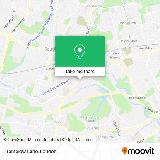 How to get to Tentelow Lane in Southall by bus, train or Tube?