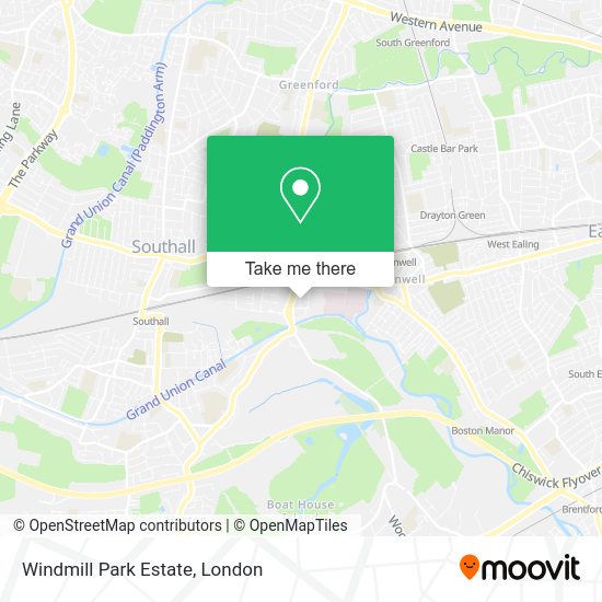 How to get to Windmill Park Estate in Southall by bus, Tube or train?