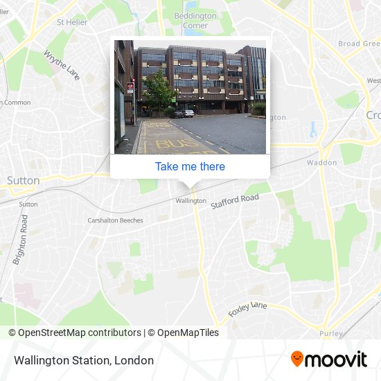 How to get to Wallington Station by bus, train or Tramlink?