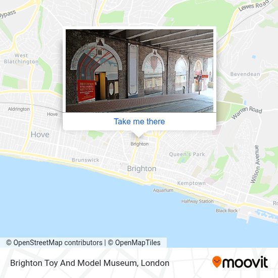 How to get to Brighton Toy And Model Museum in Brighton And Hove by