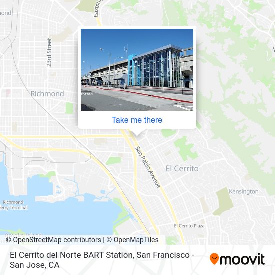 How to get to El Cerrito del Norte BART Station by Bus, BART, Train or