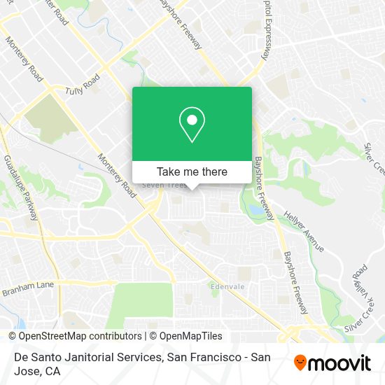 ¿Cómo llegar a De Santo Janitorial Services en San Jose en Autobús
