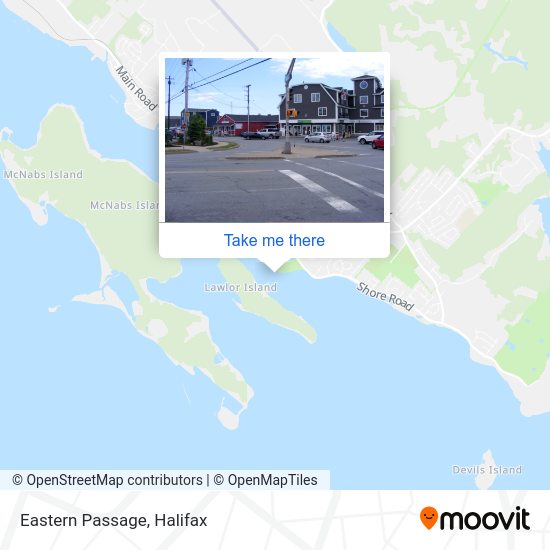 Art & Collectibles Map of Eastern Passage Nova Scotia Eastern Passage