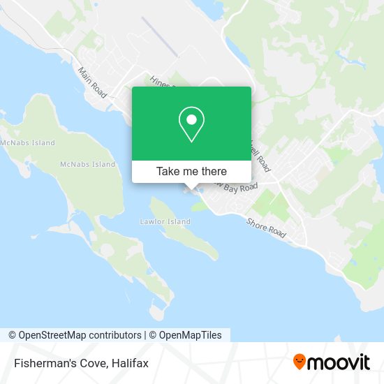 How to get to Fisherman's Cove in Cole HarbourEastern Passage by bus?