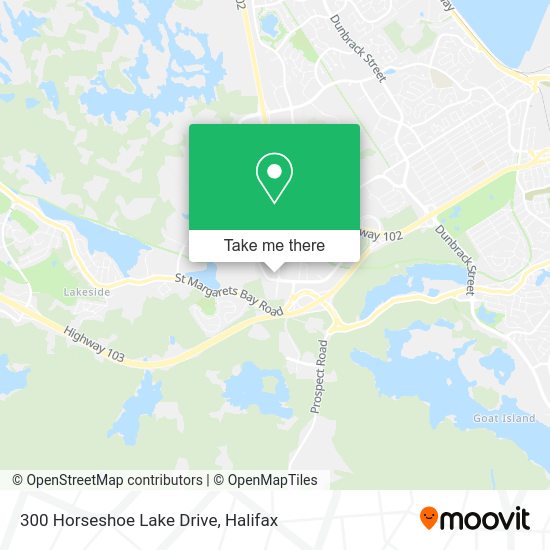 How to get to 300 Horseshoe Lake Drive in Clayton Park West by bus?