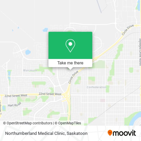 Comment aller à Northumberland Medical Clinic à Saskatoon en bus