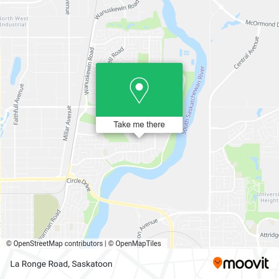 How to get to La Ronge Road in Saskatoon by bus?