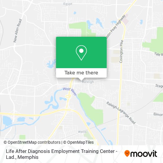 ¿Cómo llegar a Life After Diagnosis Employment Training Center Lad. en Memphis en Autobús?