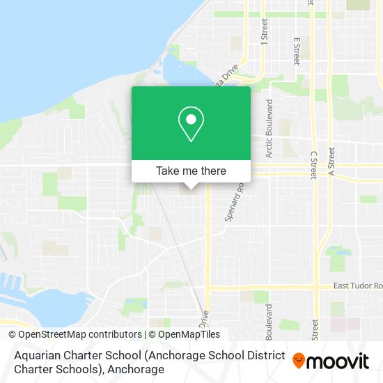 How to get to Aquarian Charter School (Anchorage School District