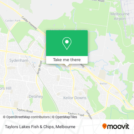 How to get to Taylors Lakes Fish & Chips in Taylors Lakes by Bus, Tram