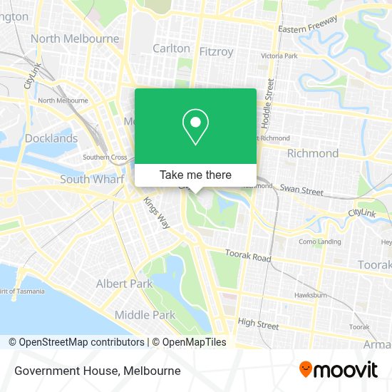 How to get to Government House in South Yarra by Bus, Train or Tram Moovit