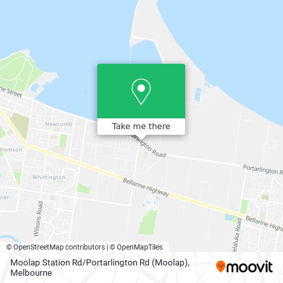 How to get to Moolap Station Rd / Portarlington Rd in Moolap Bal by