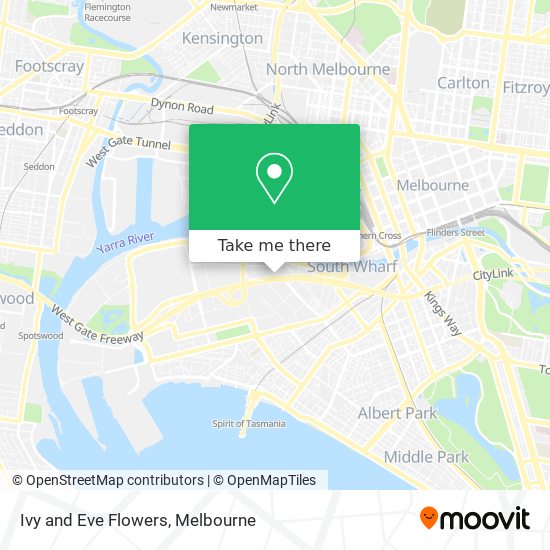 How to get to Ivy and Eve Flowers in Port Melbourne by Bus, Train or Tram?