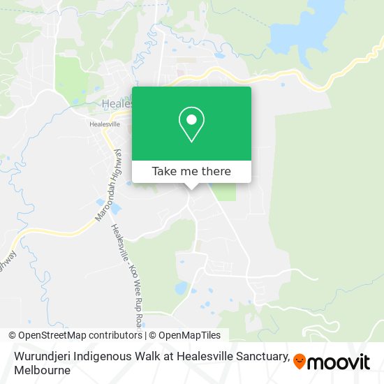 How to get to Wurundjeri Indigenous Walk at Healesville Sanctuary by