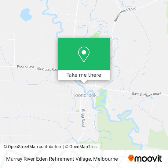 How to get to Murray River Eden Retirement Village in Barham by Bus or