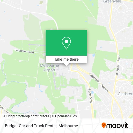 How to get to Budget Car and Truck Rental in Melbourne Airport Bal by