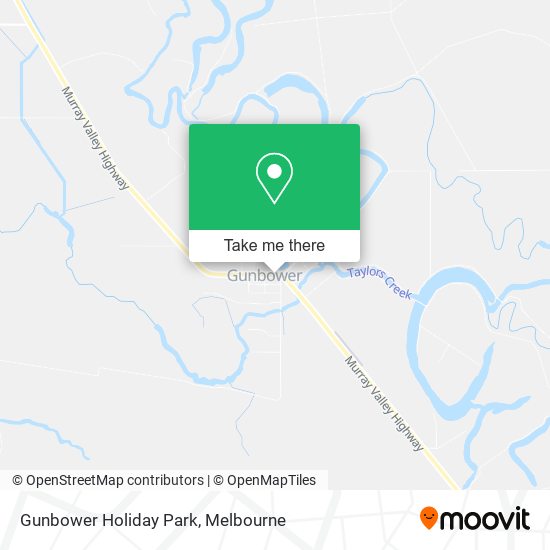 How to get to Gunbower Holiday Park by Bus or Train?