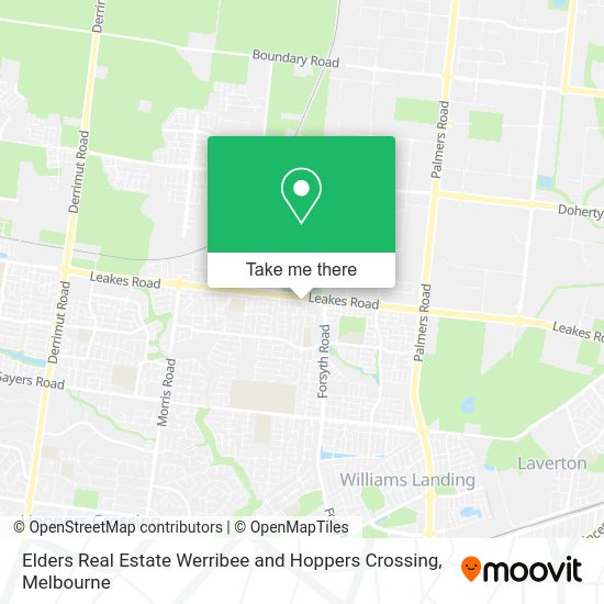 How to get to Elders Real Estate Werribee and Hoppers Crossing in