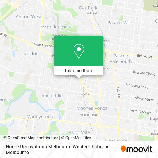 How to get to Home Renovations Melbourne Western Suburbs in Essendon by