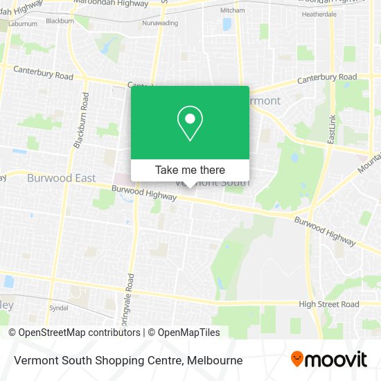 Vermont South Shopping Centre Map How to get to Vermont South Shopping Centre in Vermont South by Bus