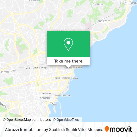 How to get to Abruzzi Immobiliare by Scafili di Scafili Vito in Catania