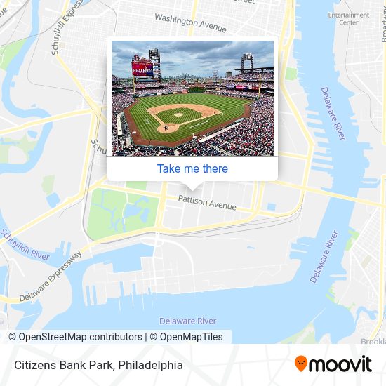 Directions to Citizens Bank Park by bus or subway