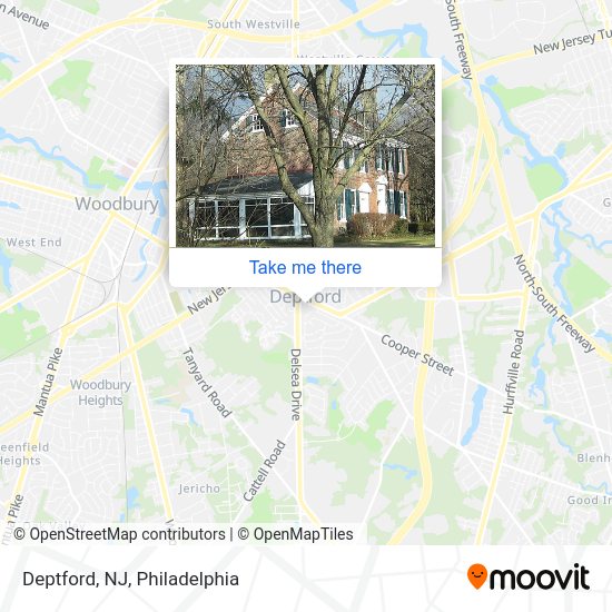 Deptford, NJ Directions by bus