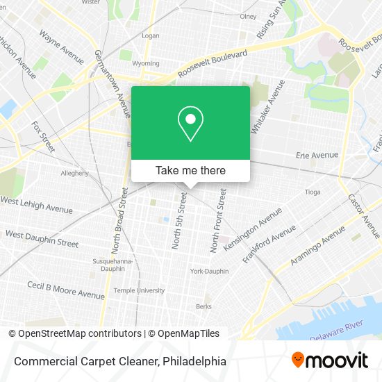 ¿Cómo llegar a Commercial Carpet Cleaner en Philadelphia en Autobús