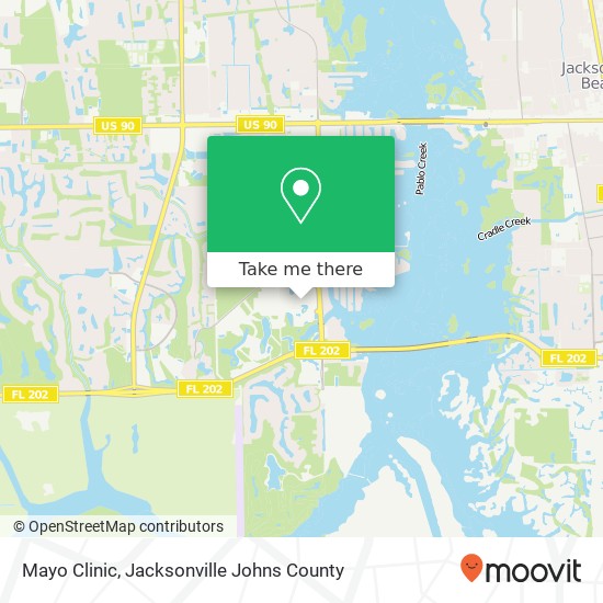 How to get to Mayo Clinic in Jacksonville by bus?