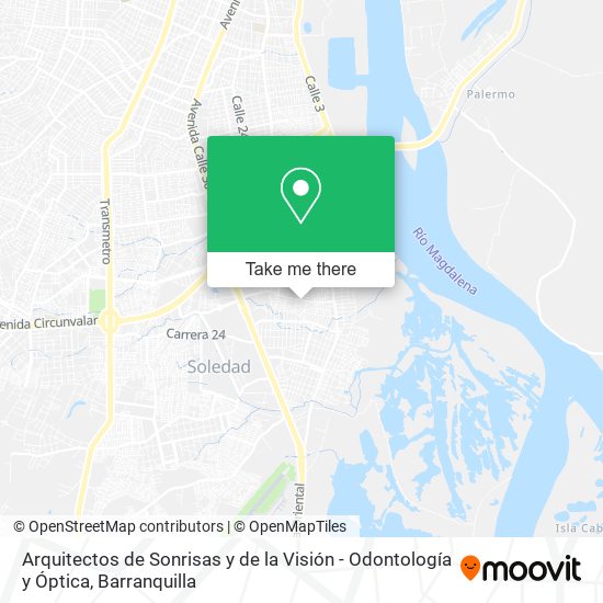 How to get to Arquitectos de Sonrisas y de la Visión Odontología y