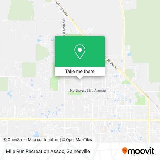 ¿Cómo llegar a Mile Run Recreation Assoc en Gainesville en Autobús?