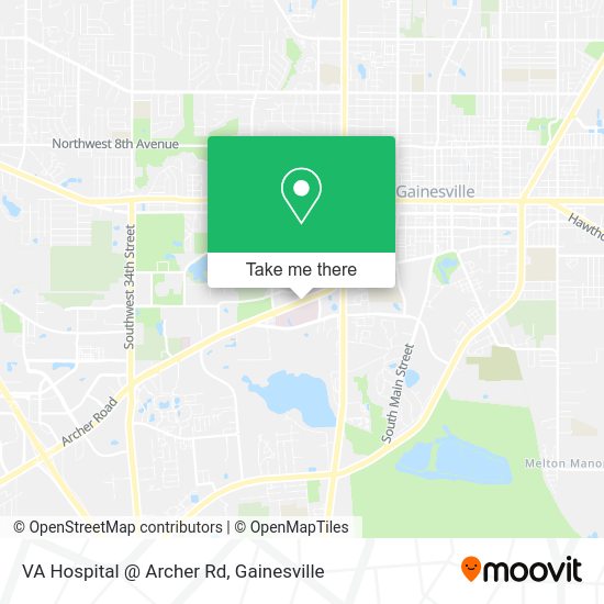 ¿Cómo llegar a VA Hospital Archer Rd en Gainesville en autobús?