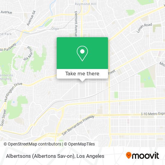 Driving Directions To Albertsons How To Get To Albertsons (Albertons Sav-On) In Alhambra By Bus Or Subway?