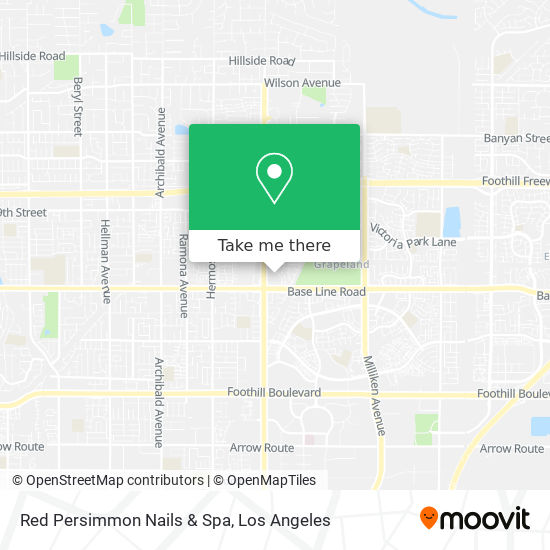 How to get to Red Persimmon Nails & Spa in Rancho Cucamonga by Bus Moovit
