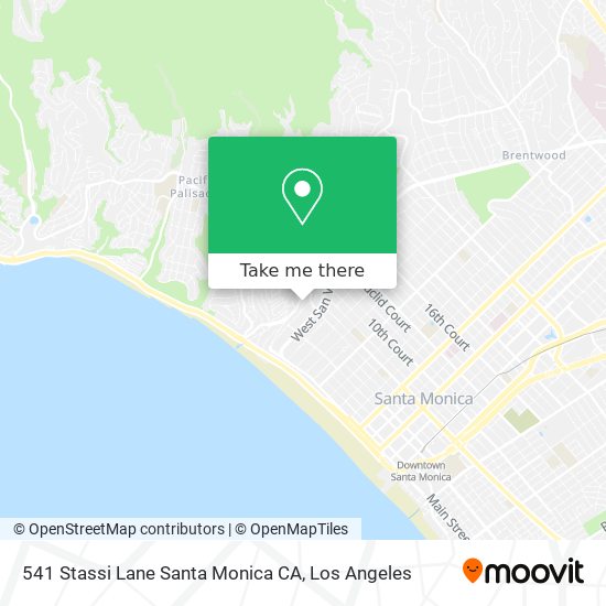 Directions To Cal State La How to get to 541 Stassi Lane Santa Monica CA in Pacific Palisades, La